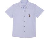 U.S. Polo Assn. 50262967-VR003 Basic Açık Mavi Kısa Kollu Erkek Çocuk Gömlek