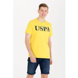 U.S. Polo Assn. 50262976-VR094 Koyu Sarı Erkek T-shirt
