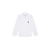 U.S. Polo Assn. 50266085-VR013 Erkek Çocuk Beyaz Basic Gömlek