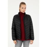U.S. Polo Assn. 50292657-VR046 Siyah-128 Kadın Mont