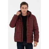U.S. Polo Assn. 50292895-VR014 Bordo Erkek Mont