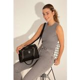U.S. Polo Assn. 50293653-VR046 Siyah Kadın Omuz Çantası
