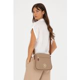 U.S. Polo Assn. 50293698-VR088 Koyu Bej Kadın Çapraz Çanta