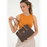U.S. Polo Assn. 50293703-VR029 Kahverengi Kadın Omuz Çantası