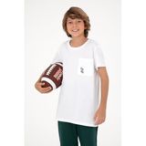 U.S. Polo Assn. 50298096-VR013 Beyaz Erkek Çocuk T-shirt
