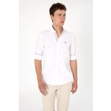 U.S. Polo Assn. 50300200-VR013 Uzun Kollu Beyaz Erkek Gömlek