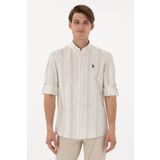 U.S. Polo Assn. 50306289-VR013 Beyaz Uzun Kollu Erkek Gömlek