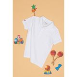 U.S. Polo Assn. 50306495-VR013 Basic Beyaz Erkek Çocuk T-shirt