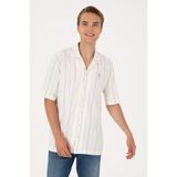 U.S. Polo Assn. 50306877-VR013 Beyaz Erkek Gömlek