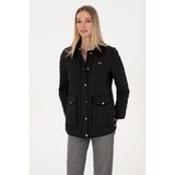 U.S. Polo Assn. 50307939-VR046 Siyah-128 Kadın Mont
