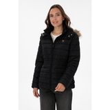 U.S. Polo Assn. 50308011-VR046 Siyah Kadın Mont