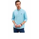 U.S Polo Assn. 50308596-VR024 Gri Erkek Gömlek