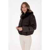 U.S. Polo Assn. 50308633-VR029 Kahverengi Kadın Mont