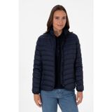 U.S. Polo Assn. 50308868-VR033 Lacivert Kadın Mont