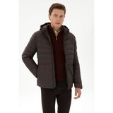 U.S. Polo Assn. 50310049-VR084 Koyu Kahverengi Erkek Mont