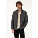 U.S. Polo Assn. 50310071-VR024 - Gri Erkek Mont