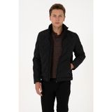 U.S. Polo Assn. 50310209-VR046 Siyah Erkek Mont