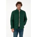 U.S. Polo Assn. 50312001-VR079 Koyu Yeşil Erkek Mont