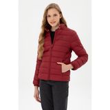 U.S. Polo Assn. 50312005-VR014 Bordo Kadın Mont