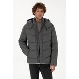 U.S. Polo Assn. 50312013-VR024 Gri Erkek Mont