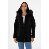 U.S. Polo Assn. 50317317-001 Siyah Kadın Ceket