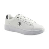 U.s. Polo Assn. 5w Cost 5pr Günlük Sneakers Beyaz Erkek Spor Ayakkabı Beyaz