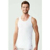 U.S. Polo Assn. 80441 Erkek Beyaz 2'li Atlet