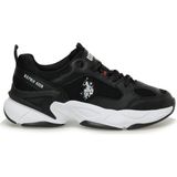 U.S. Polo Assn. A10133670412010 3M Maybe Wmn 3FX Siyah Sneaker Ayakkabı