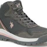 U.S. Polo Assn Assn. Sagan Hı Wmn 4Pr 101811702 Kadın Bot Gri 36-40 Gri 36