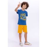U.S. Polo Assn Basic Cobalt Erkek Çocuk Bermuda Takım