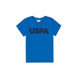 U S POLO ASSN Baskılı Koyu Mavi Erkek Çocuk T-Shirt Geartkıds,Koyu 3-4 Yaş