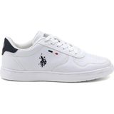U.S. Polo Assn. Beyaz Sneaker Spor Ayakkabı Erkek Düz Tabanlı Şık Tasarım