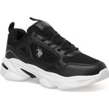 U.S. Polo Assn. BOB SİYAH COMFORT CASUAL UNİSEX SPOR AYAKKABISI