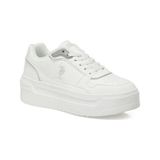 U.s.polo Assn.carolıne 5Pr Beyaz Comfort Casual Anatomik Spor Ayakkabı