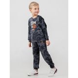 U.S. Polo Assn. Civil Boys 4-8 Yaş Eşofman Takımı - Gri - Füme - 7 - 8 Yaş