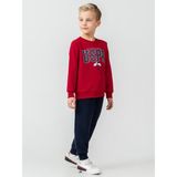 U.S. Polo Assn. Civil Boys 9-13 Yaş Eşofman Takımı - Kırmızı - 9 - 10 Yaş