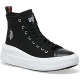 U.S. Polo Assn. Clementıne Tex Kadın Sneaker Spor Bot - Siyah