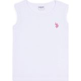 U.S. Polo Assn. Çocuk Beyaz Atlet Tişört 50263692-Vr013
