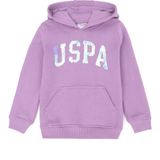 U.S. Polo Assn. Çocuk Lila Basic Kapüşonlu Sweatshirt 50272615-VR034 - 4 - 5 Yaş