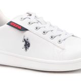 U.S. Polo Assn. Costa 4FX Beyaz Lacivert Kırmızı Kadın Spor Ayakkabı