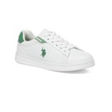 U.s.polo Assn Costa 4Pr Beyaz Yeşil Comfort Casual Anatomik Spor Ayakkabı