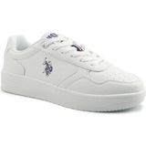U.s. Polo Assn. Coster 36/40 Unisex Ithal Sneaker Spor Ayakkabı - Beyaz
