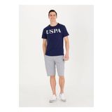 U.S. Polo Assn. DUSTYIY023 Gri Melanj Erkek Sweat Şort