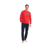 U.S. Polo Assn. Erkek %100 Pamuk 2 İplik Dokuma Ev Giyim Pijama Takım