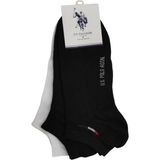 U.s. Polo Assn. Erkek 3'lü Patik Çorap James - Siyah - 40 - 44