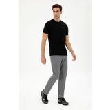 U.S. Polo Assn. Erkek Açık Gri Carrot Fit Kanvas Pantolon 50297846-vr001