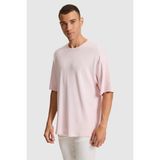 U.S. Polo Assn. Erkek Açık Pembe Comfort Fit Bisiklet Yaka Tişört 50327013-VR078