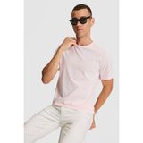 U.S. Polo Assn. Erkek Açık Pembe Regular Fit Bisiklet Yaka Basic Tişört 50327022-VR078 - 2XL