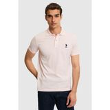 U.s. Polo Assn. Erkek Açık Pembe Tişört Basic 50322304-VR078