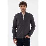 U.S. Polo Assn. Erkek Antrasit Basic Triko Hırka 50298268-VR006 - 2XL